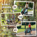 RideNest 3-in-1 Kids Bike Trailer
