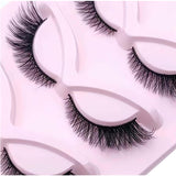 FluffyMuse 3D Cat Eye Lashes – 15 Pairs