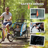 RideNest 3-in-1 Kids Bike Trailer
