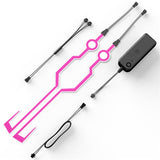 LED Helmet Safety Glow Strip for Cyclists & Riders