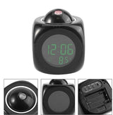 LED Projection Alarm Clock with Digital Display