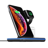 3 In 1 Wireless Charger Stand Fast Charging Dock
