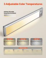 Motion Sensor Cabinet Lights Rechargeable LED Lamp