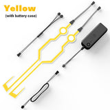 LED Helmet Safety Glow Strip for Night Riding