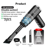 High Power Portable Car Vacuum Cleaner Wireless