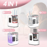BrushSpa Pro 4-in-1 Makeup Brush Cleaner