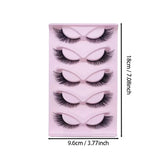 FluffyMuse 3D Cat Eye Lashes – 15 Pairs