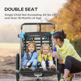 RideNest 3-in-1 Kids Bike Trailer