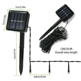 StarGlow Solar Fairy Lights – 12M