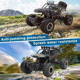 RockForce 4WD RC Crawler – 3 Batteries